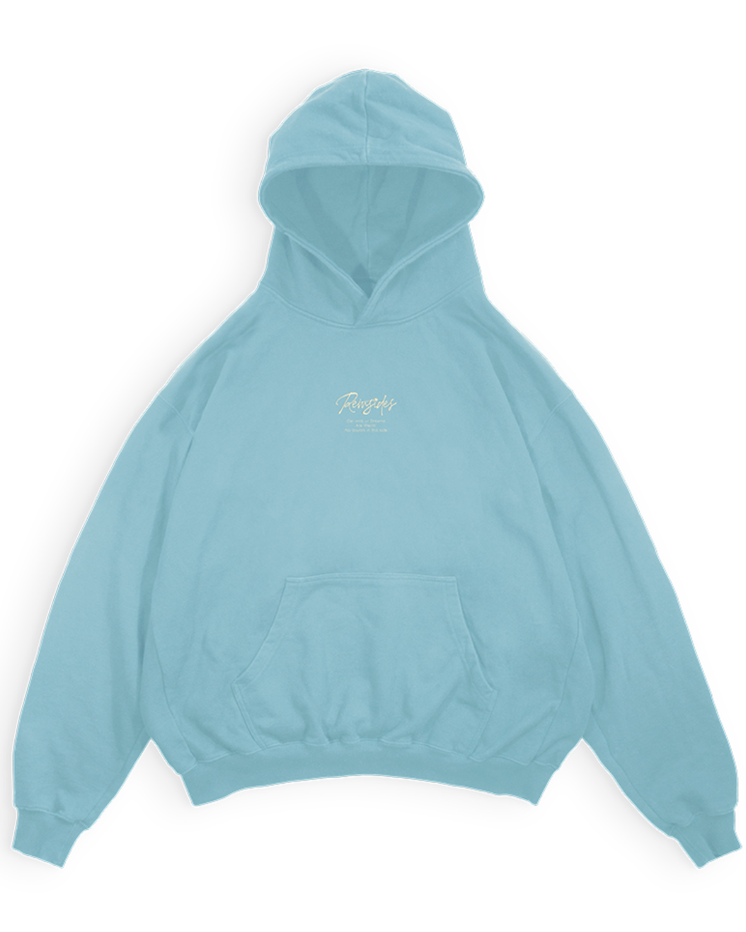 Hoodie Boxy - Sky and Love