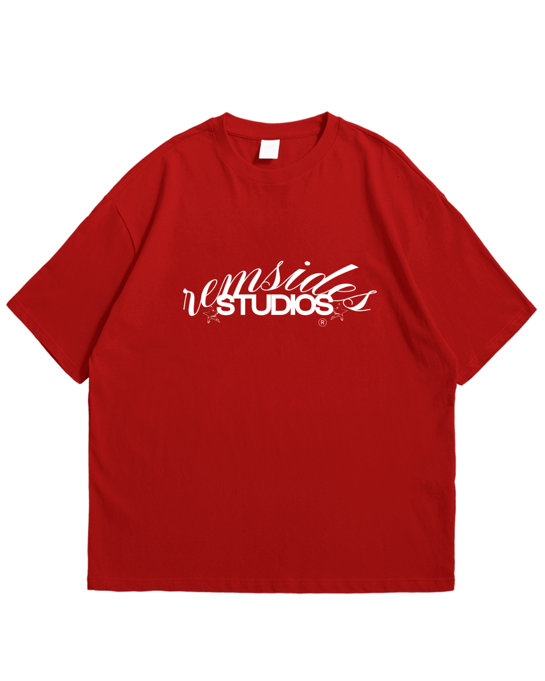 T-shirt Boxy -  Red District