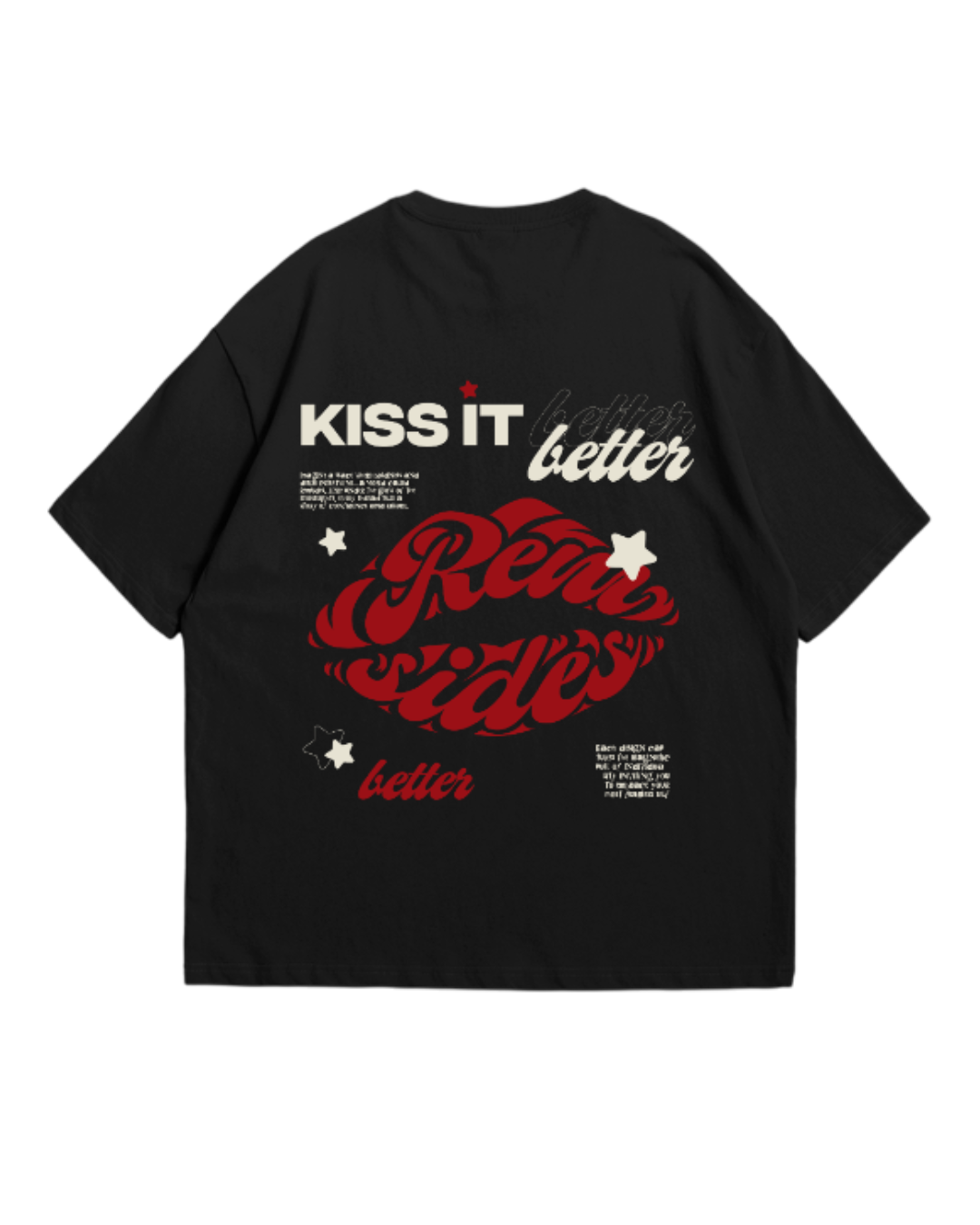 T-shirt Boxy - Kiss It Better