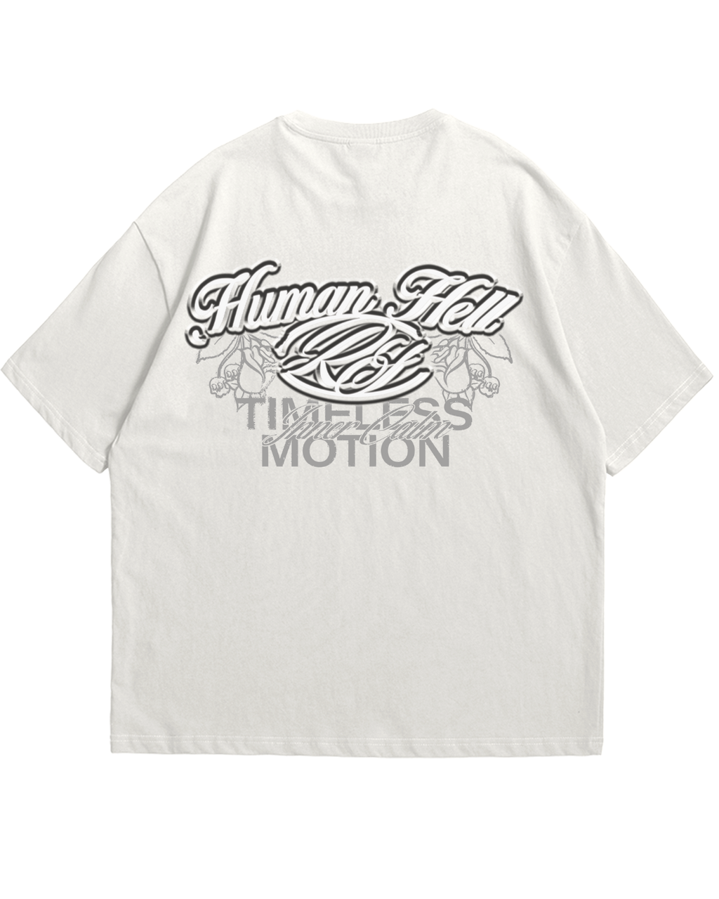 T-shirt Boxy - Human Hell