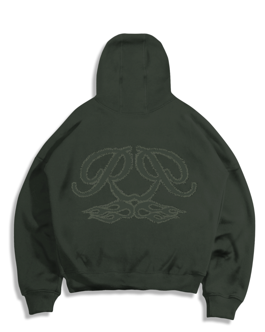 Zip Hoodie Boxy - Forest Land