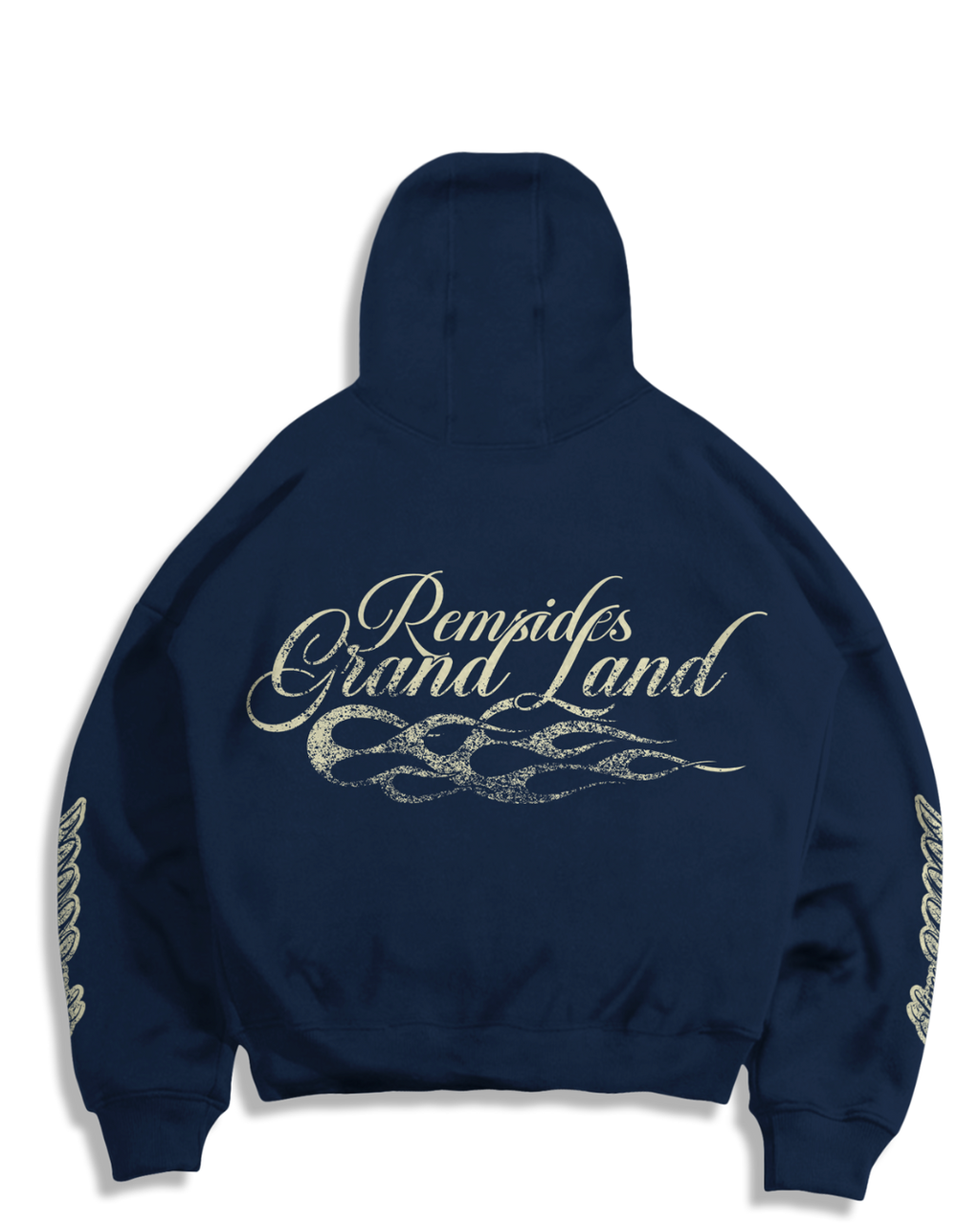 Zip Hoodie Boxy - River Land
