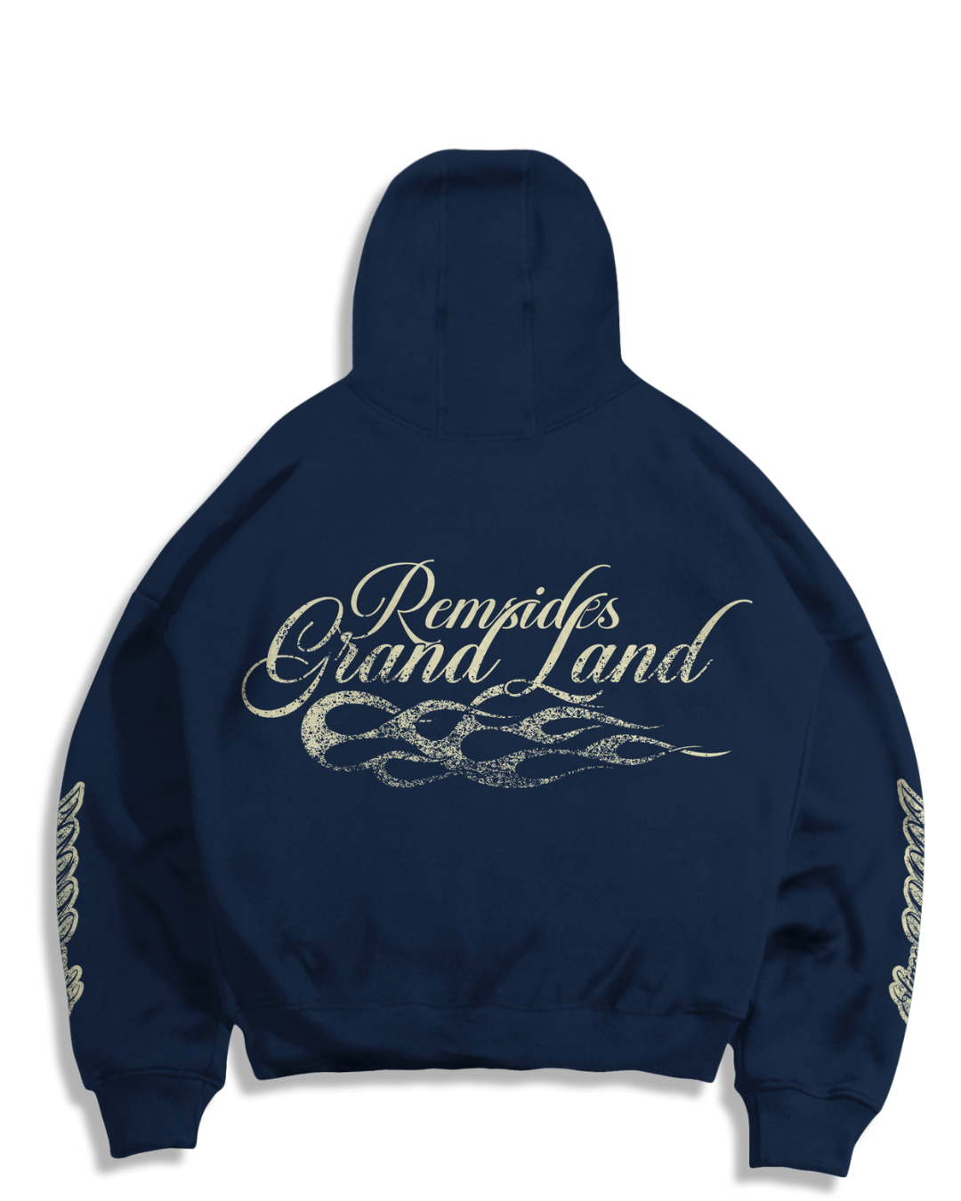 Zip Hoodie Boxy - River Land