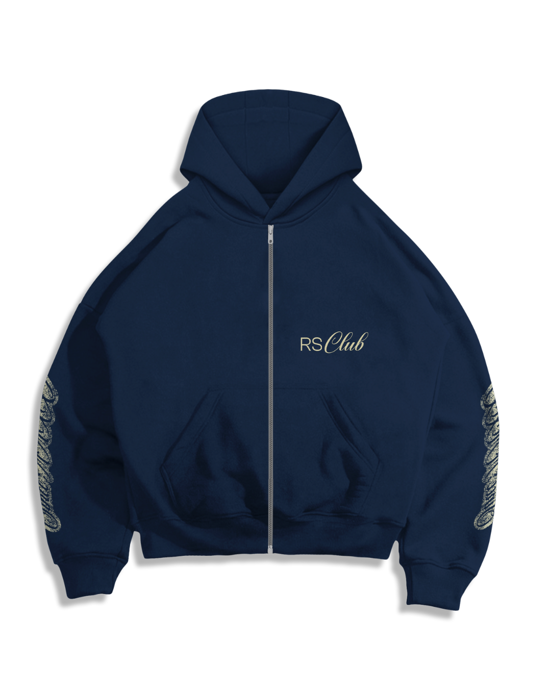 Zip Hoodie Boxy - River Land