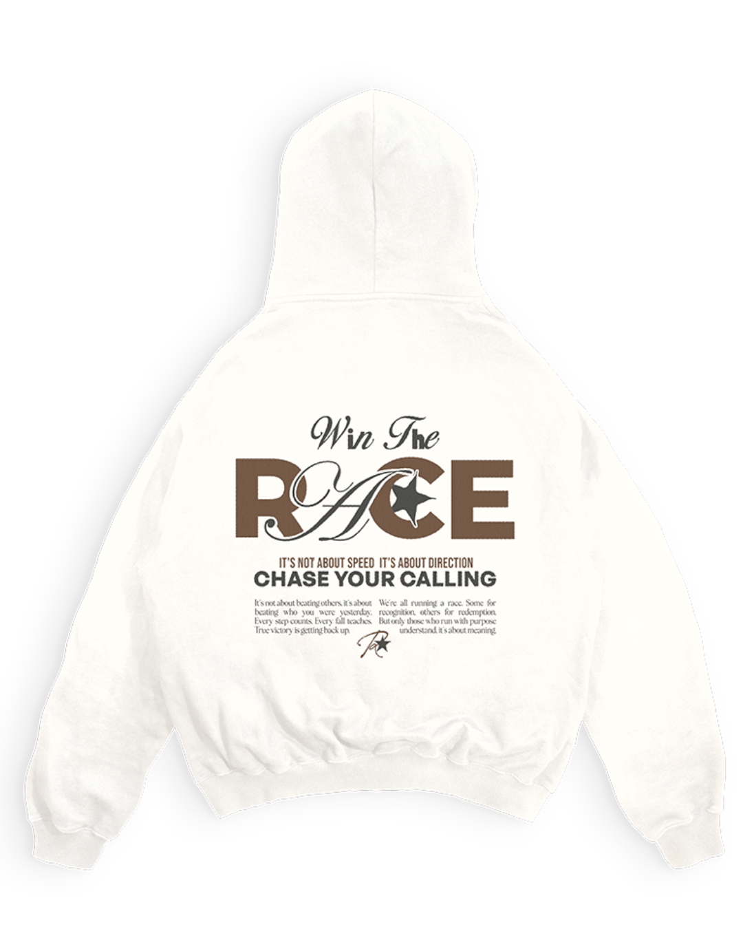 Hoodie Boxy - Win the race