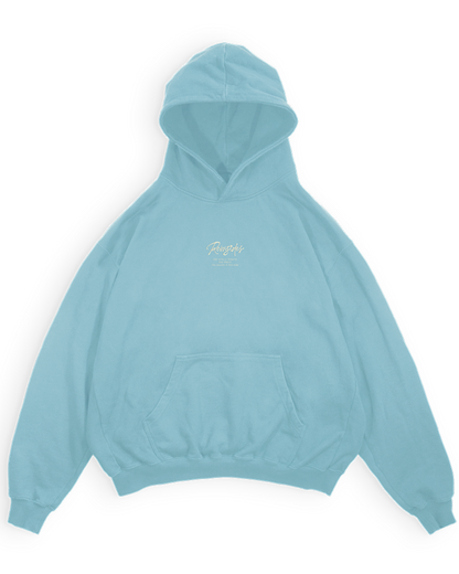 Hoodie Boxy - Sky and Love