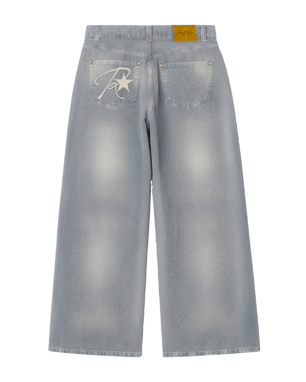 Baggy Jean - Smoke - Remsides