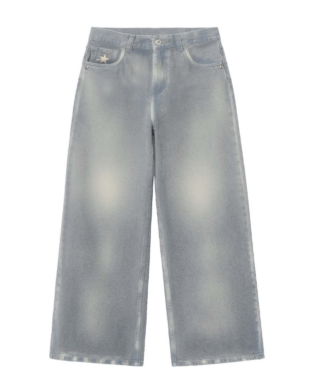 Baggy Jean - Smoke - Remsides