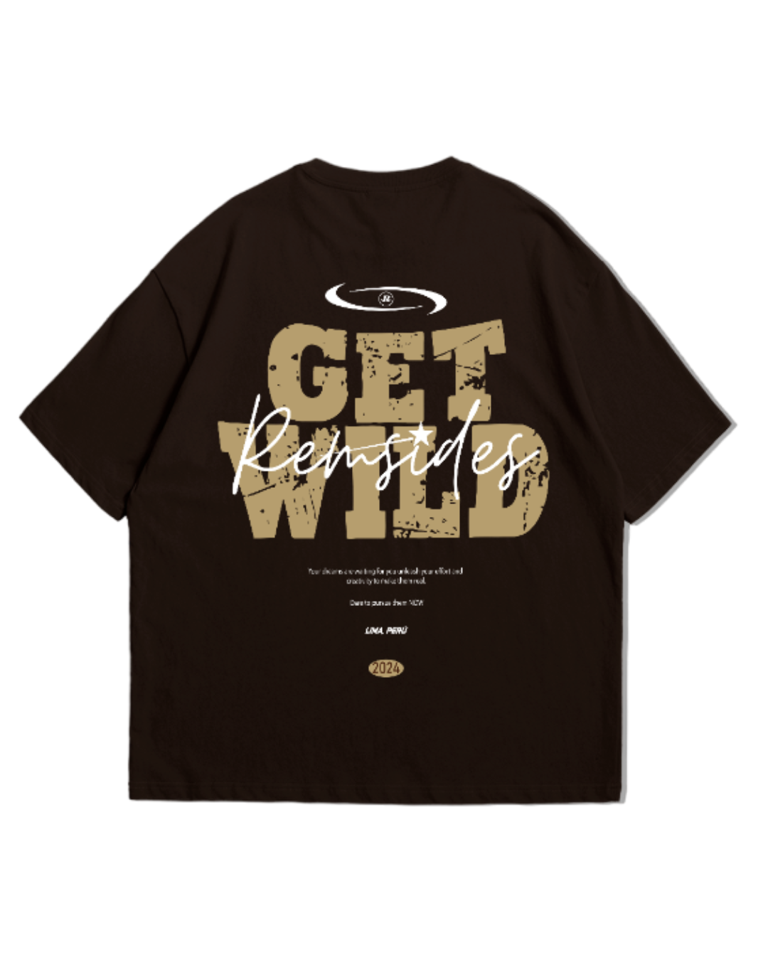 T-shirt Boxy - Get Wild