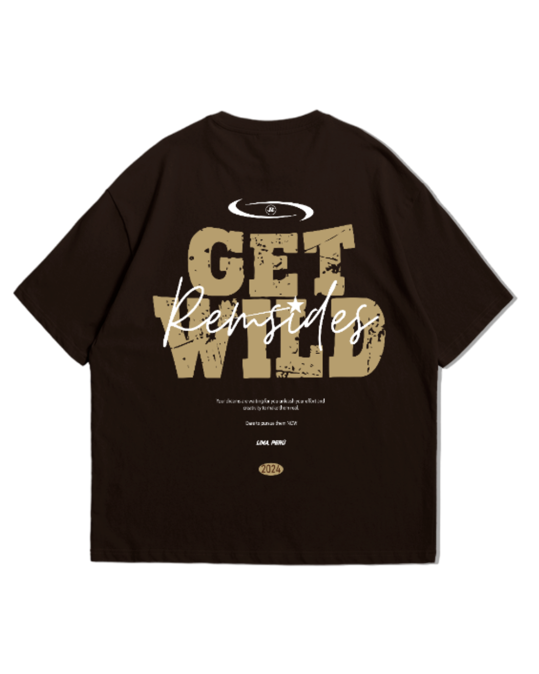 T-shirt Boxy - Get Wild - Remsides