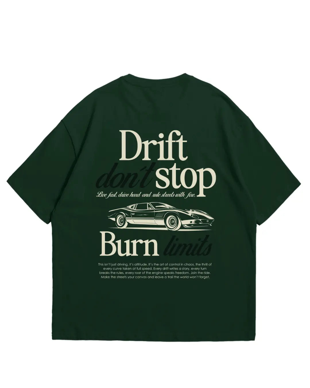 T-shirt Boxy - Dont Stop