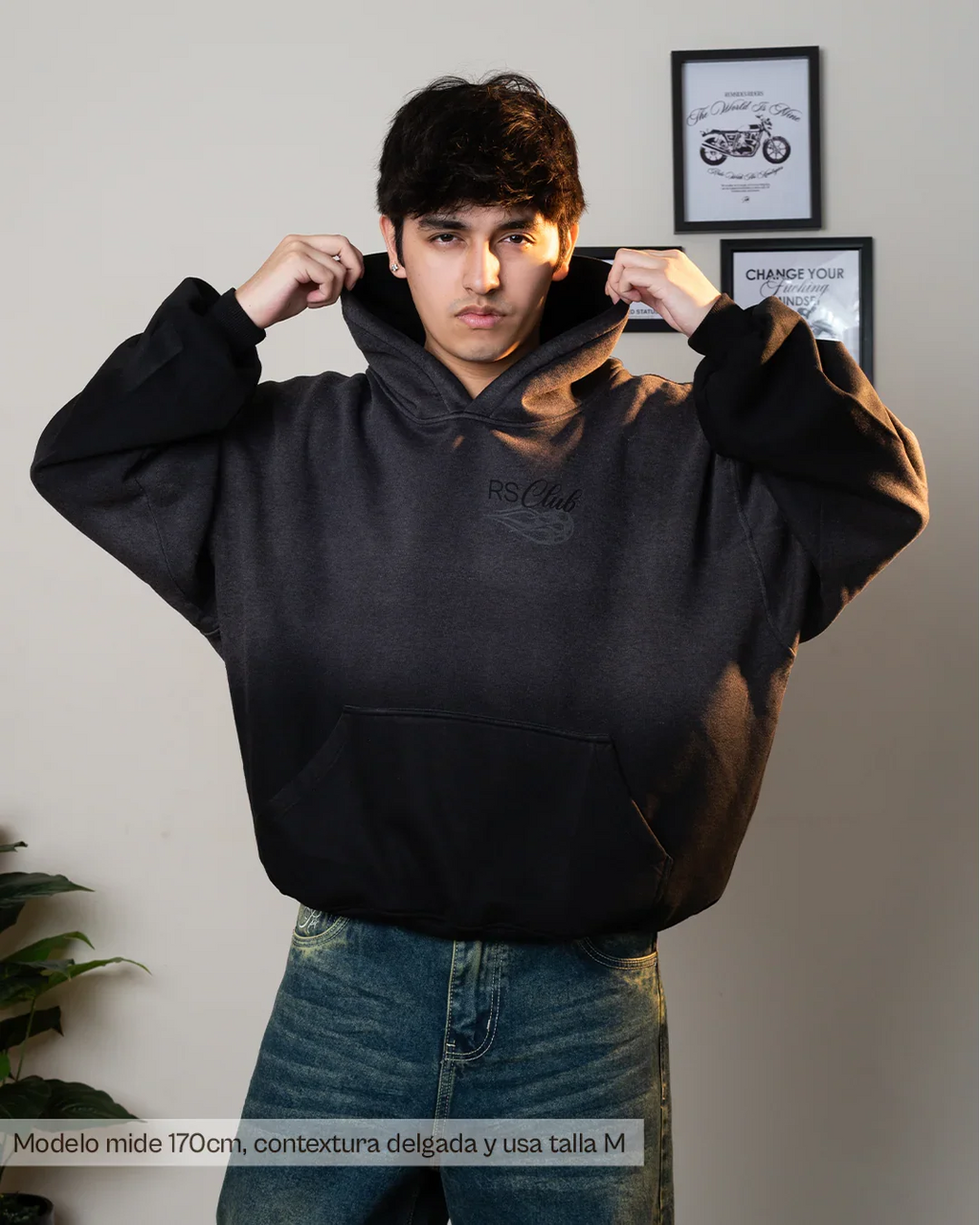 Hoodie Boxy - Air Land