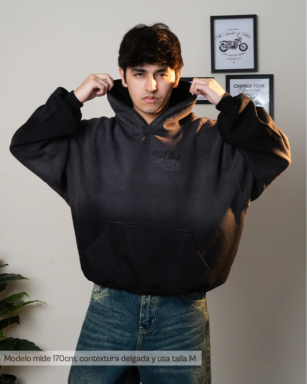 Hoodie Boxy - Air Land