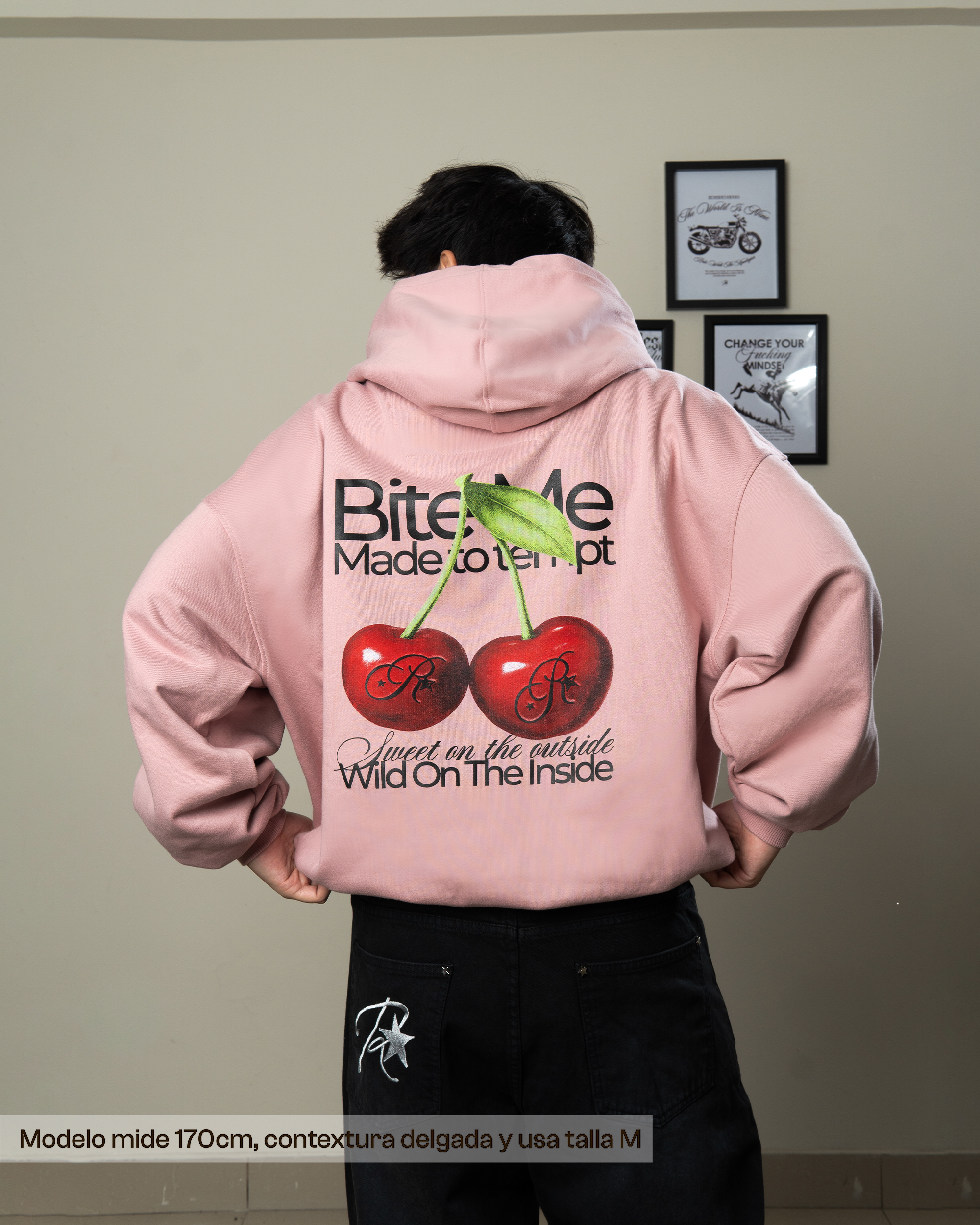 Hoodie Boxy - Bite Me