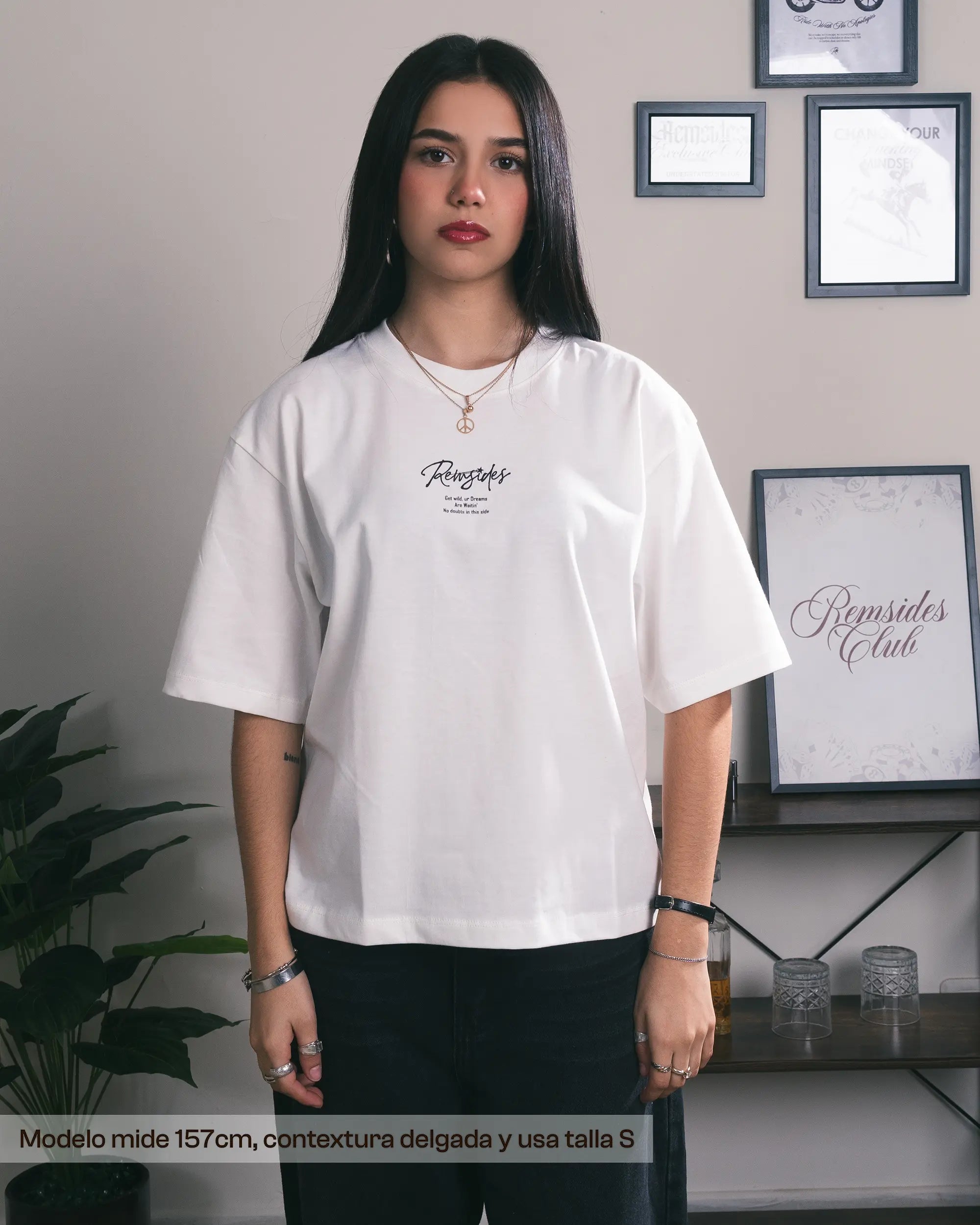 T-shirt Boxy - Butterfly