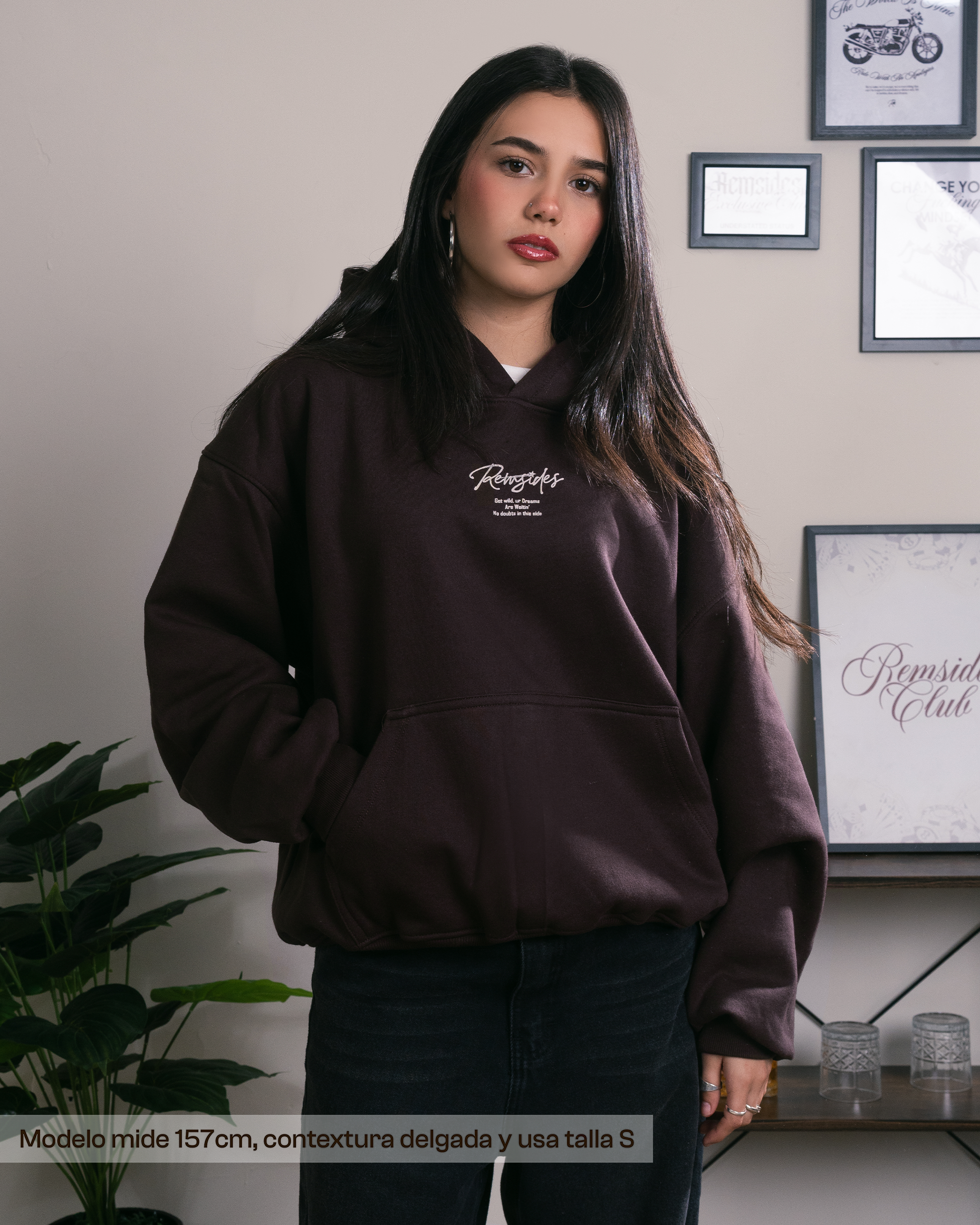 Hoodie Boxy - Cherry Dice