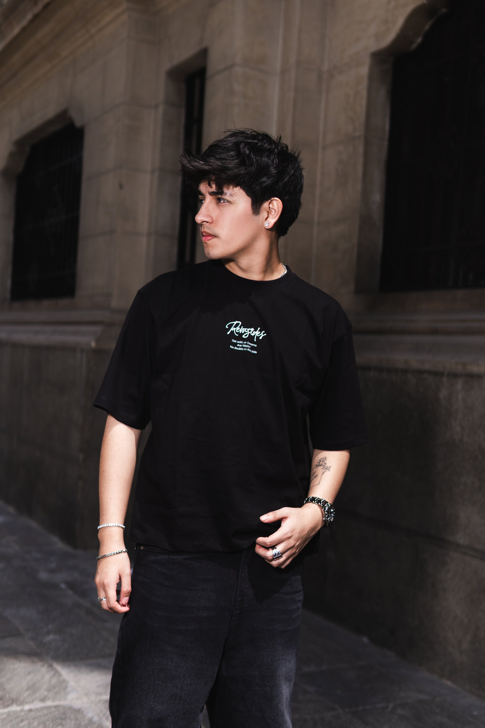 T-shirt Boxy - State Rem