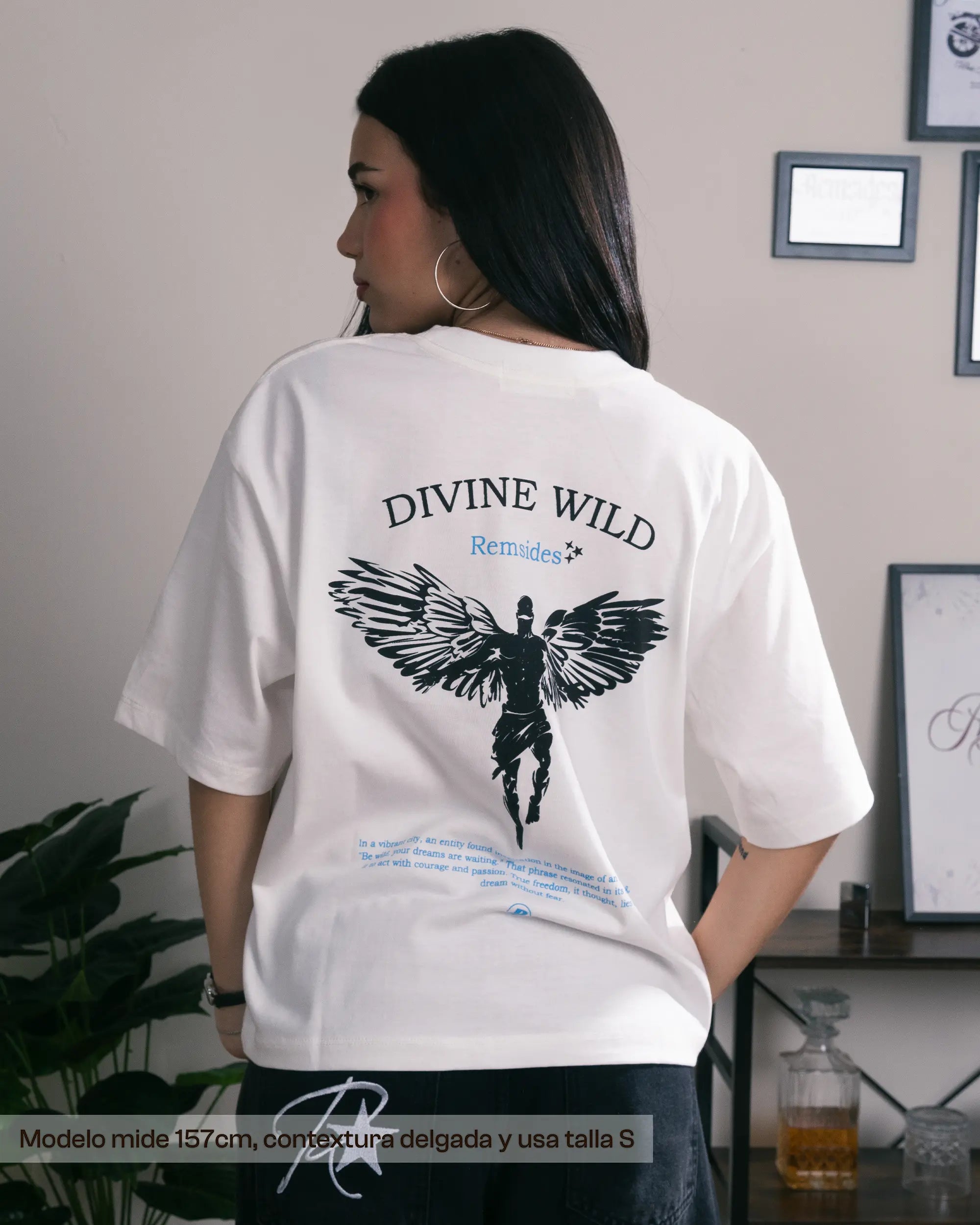 T-shirt Boxy - Divine Wild