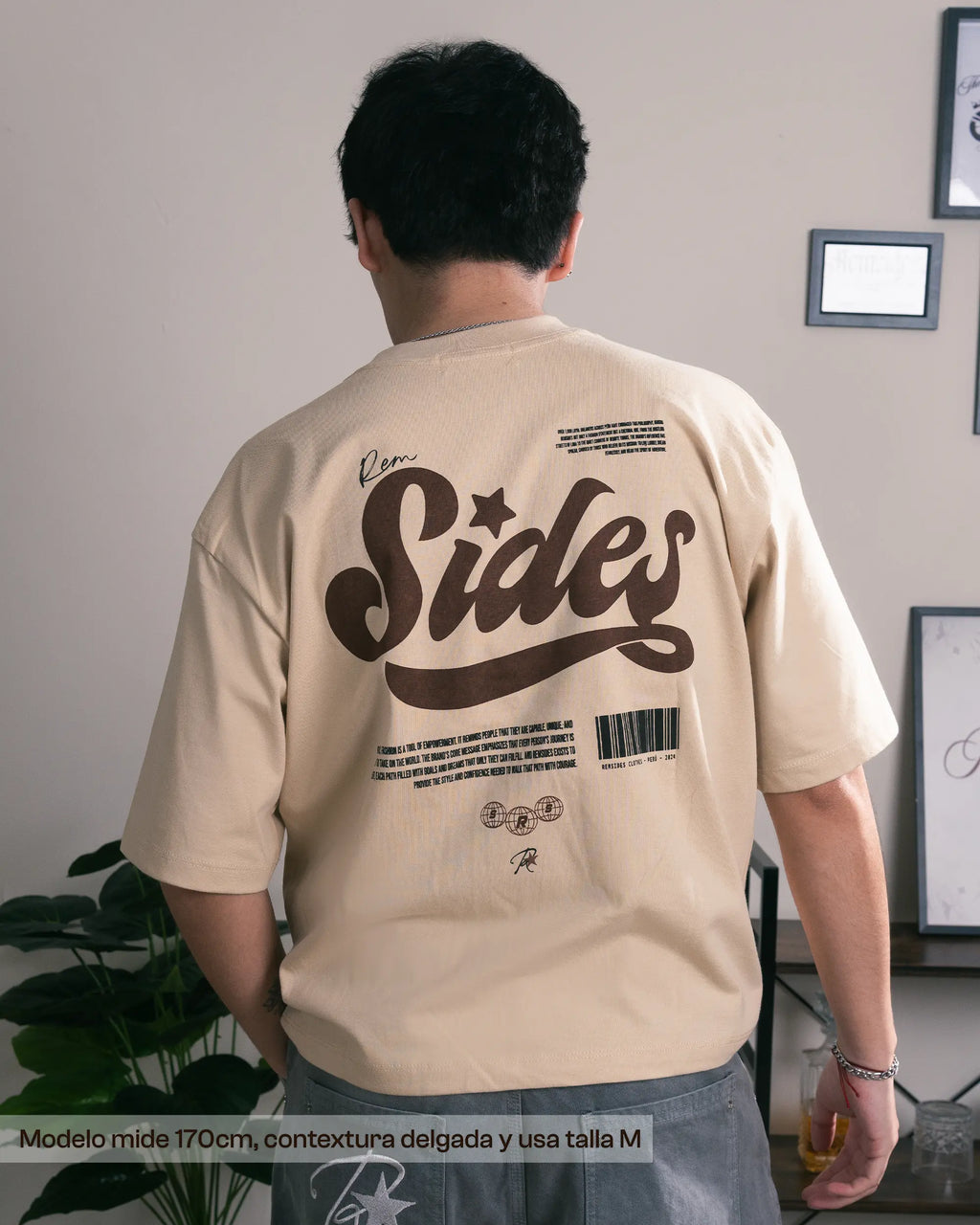 T-shirt Boxy - Dune