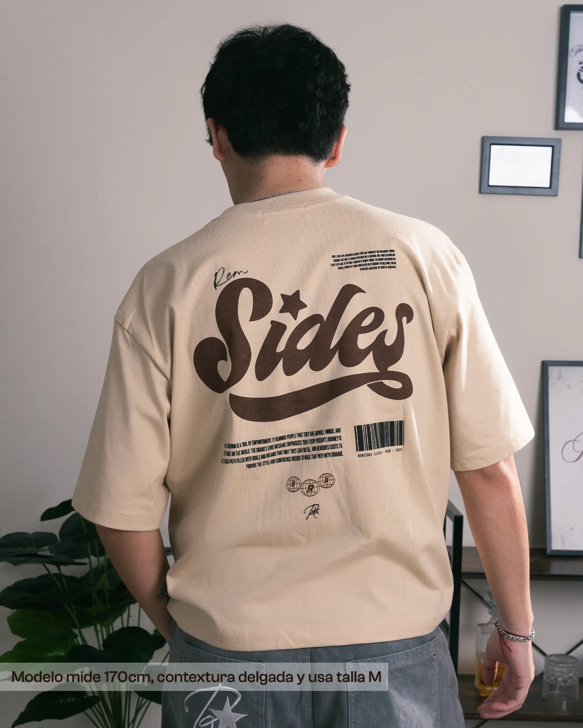 T-shirt Boxy - Dune