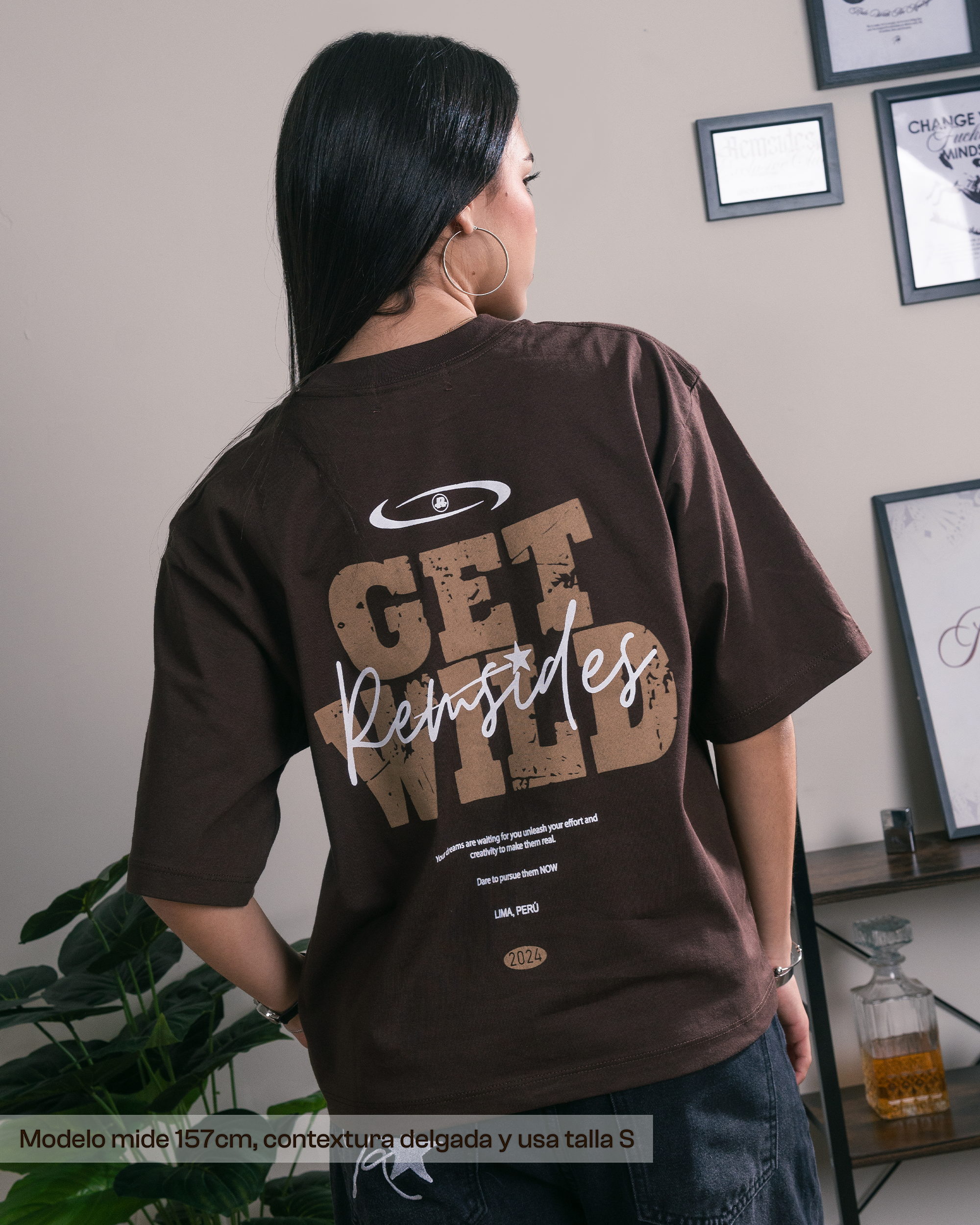 T-shirt Boxy - Get Wild
