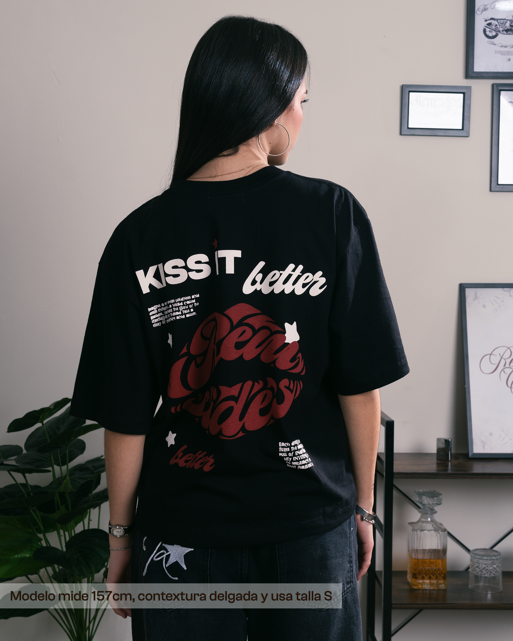 T-shirt Boxy - Kiss It Better