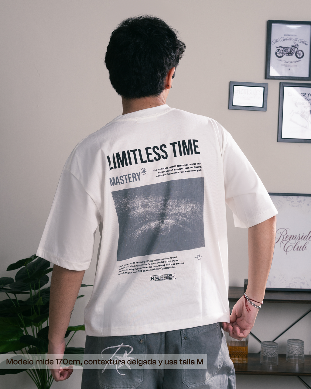 T-shirt Boxy - Limitless Time