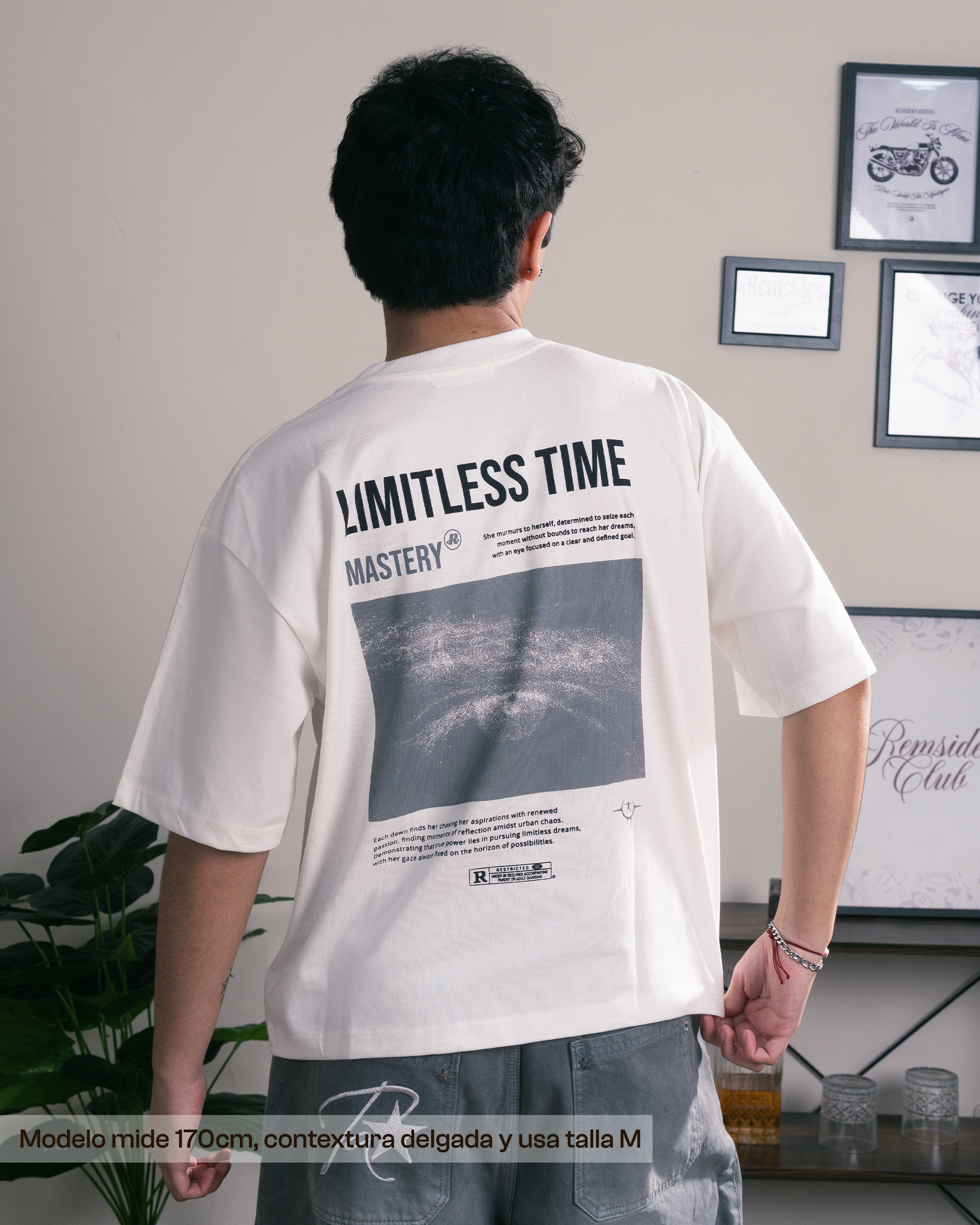 T-shirt Boxy - Limitless Time