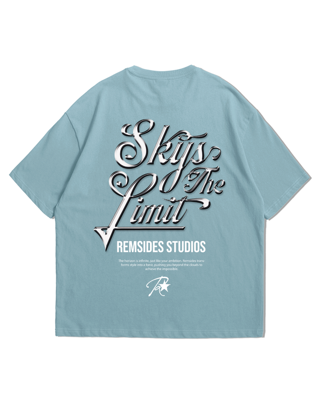 T-shirt Boxy - Skys the Limit - Remsides