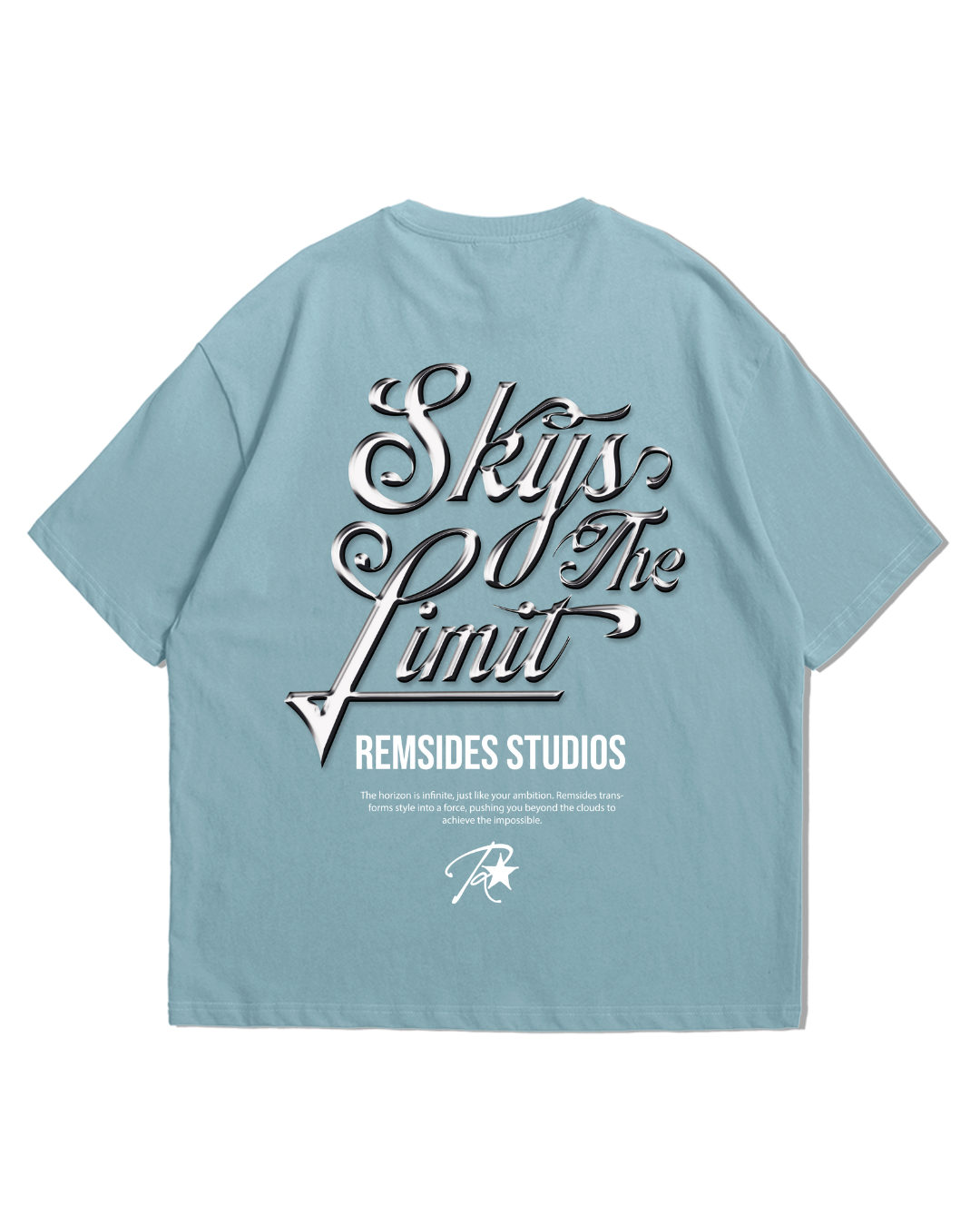 T-shirt Boxy - Skys the Limit - Remsides