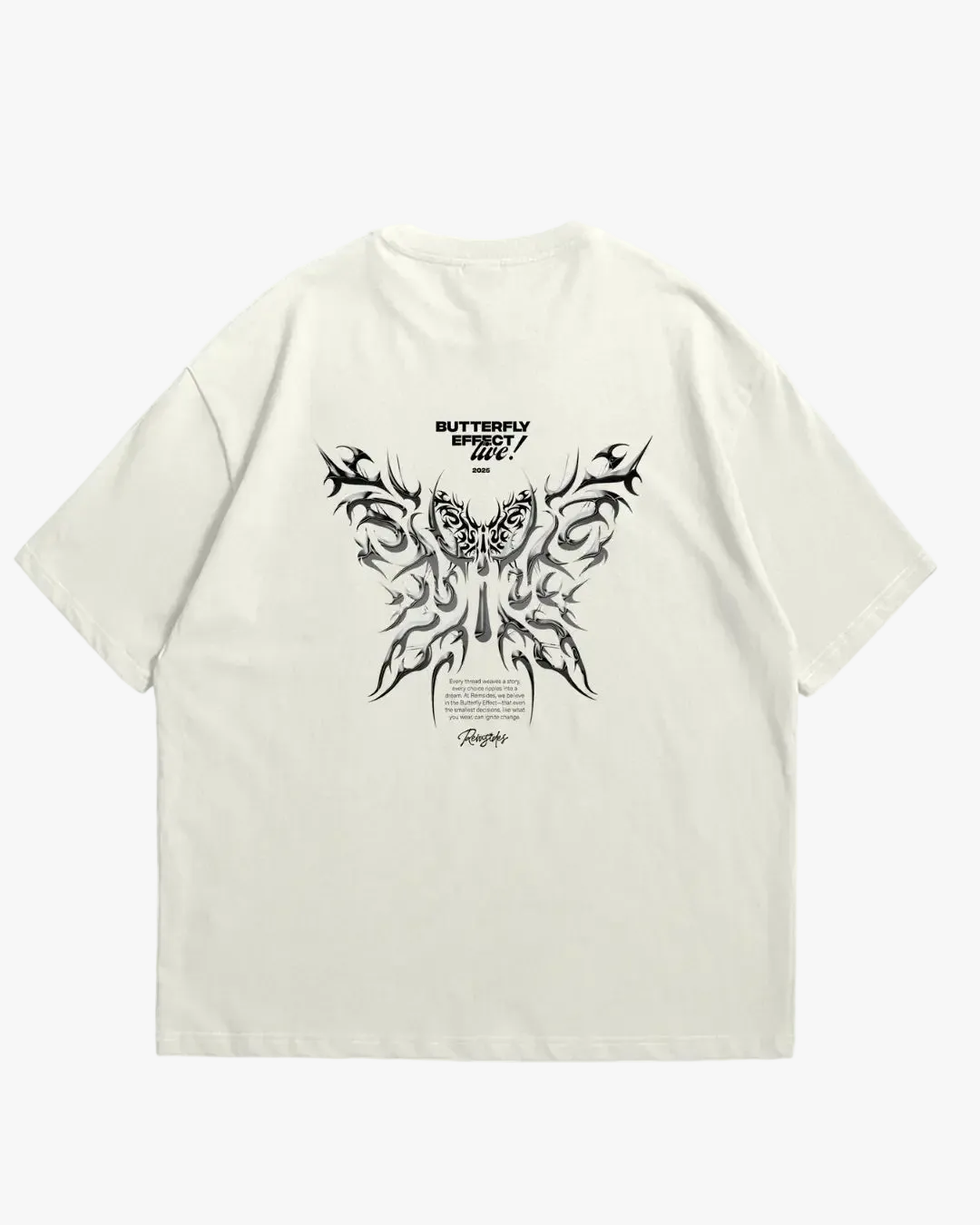 T-shirt Boxy - Butterfly