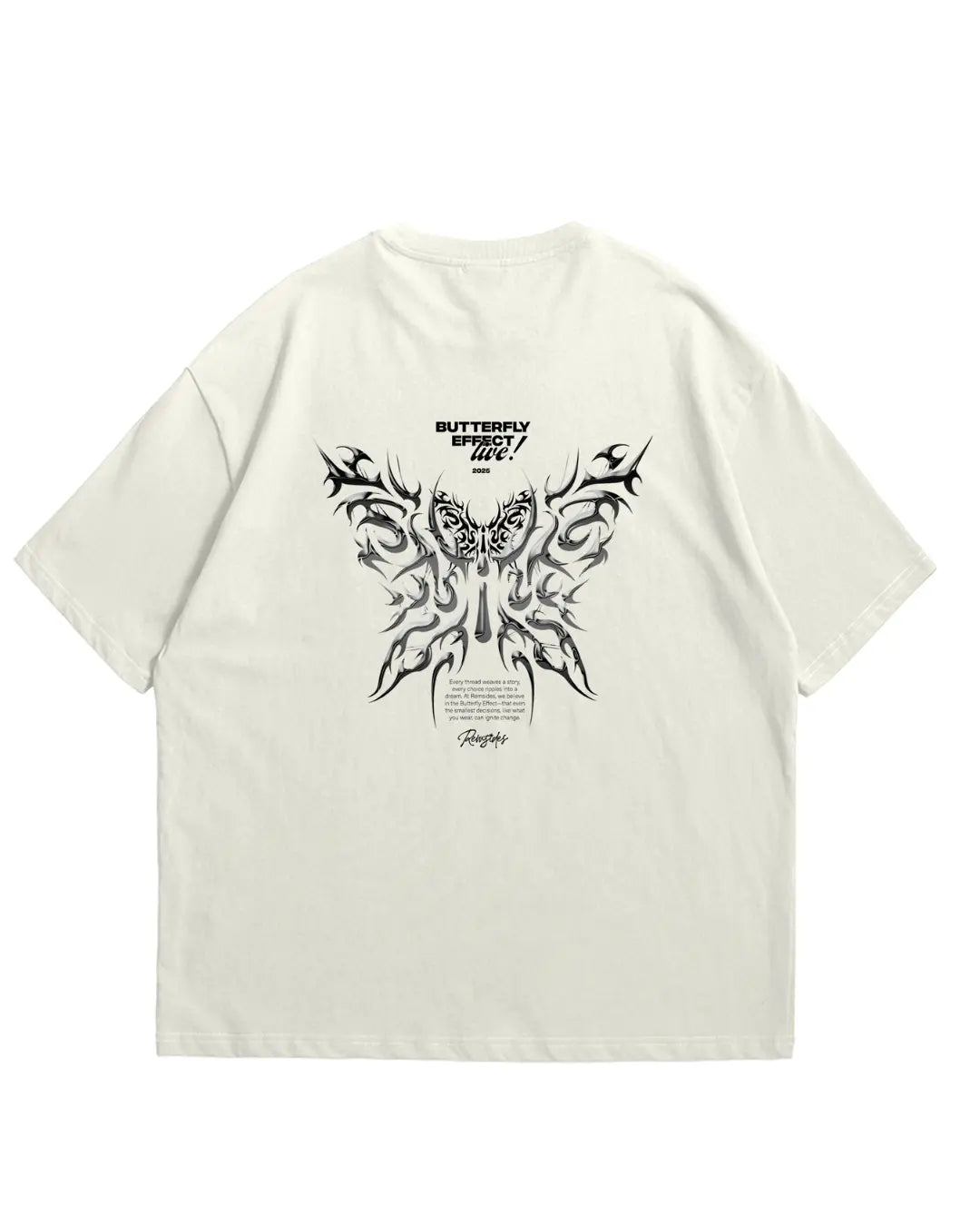 T-shirt Boxy - Butterfly