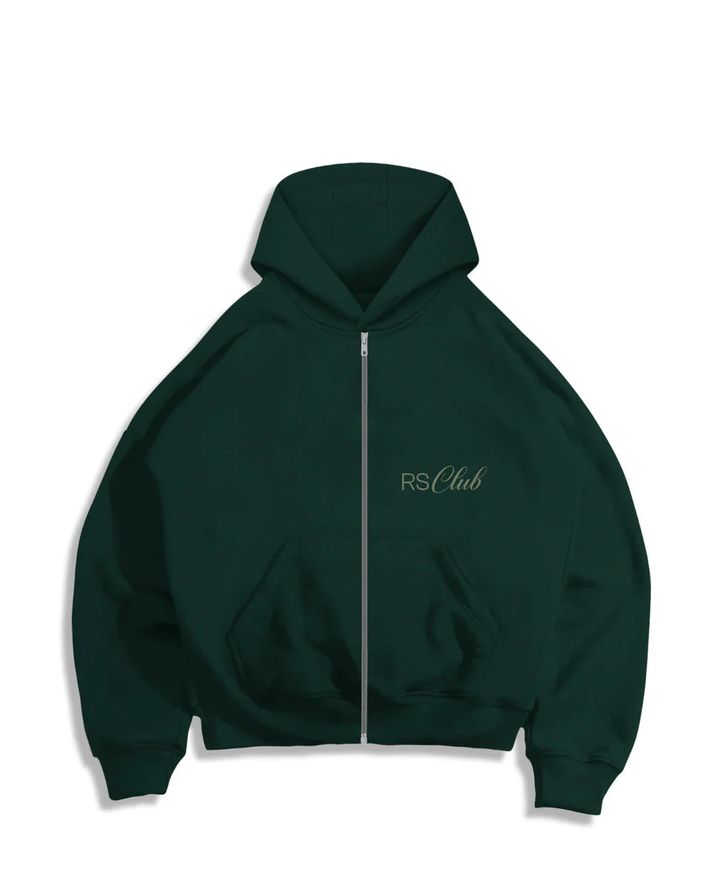 Zip Hoodie Boxy - Forest Land