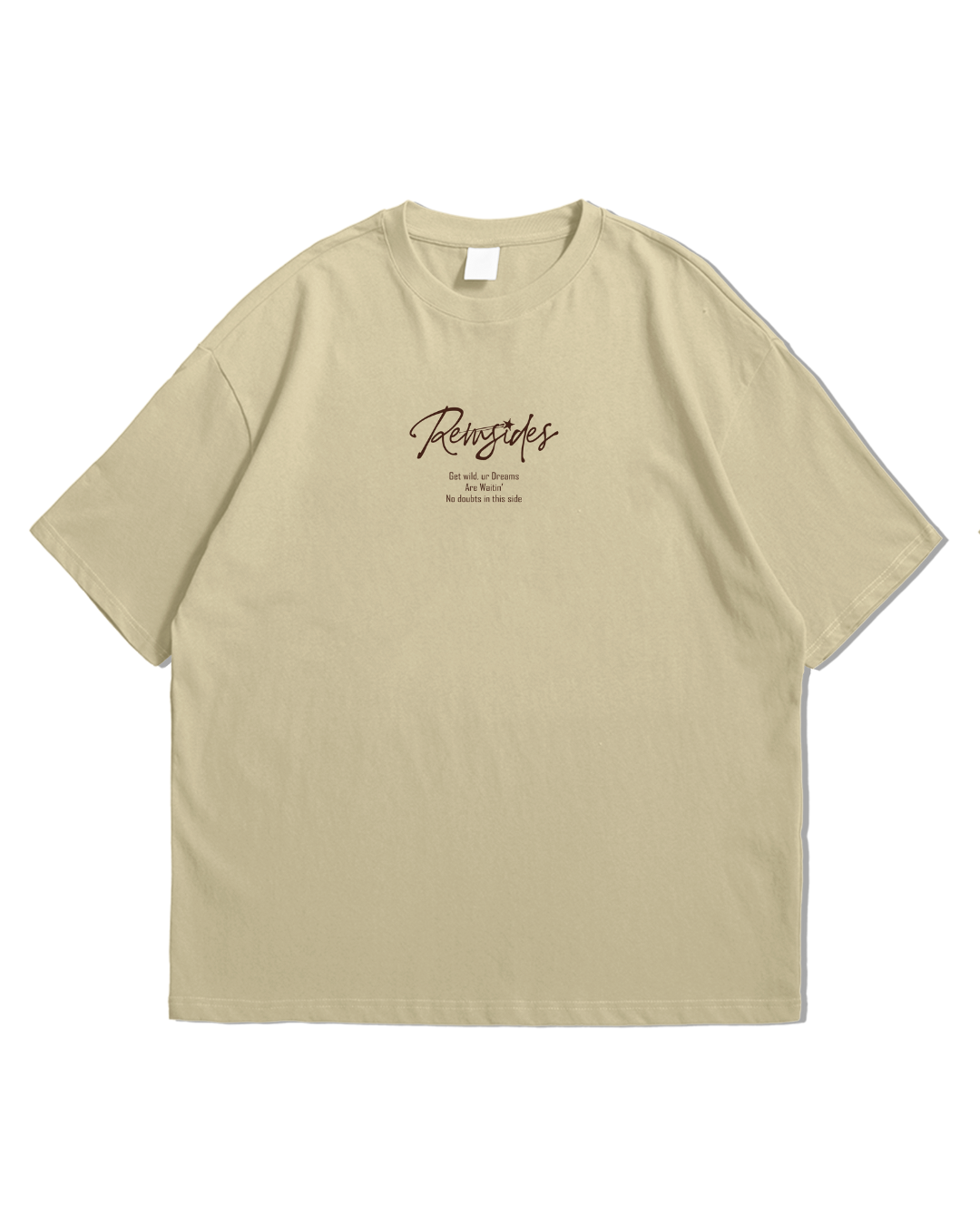 T-shirt Boxy - Dune - Remsides