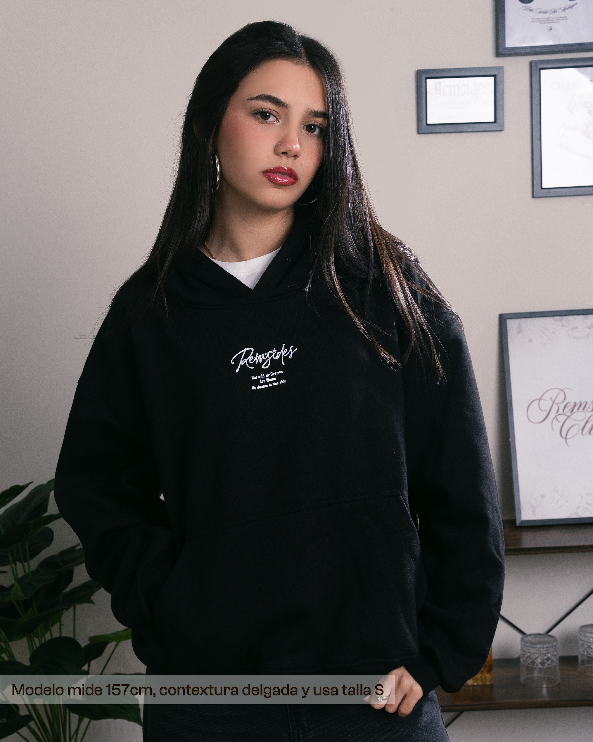 Hoodie Boxy - Status