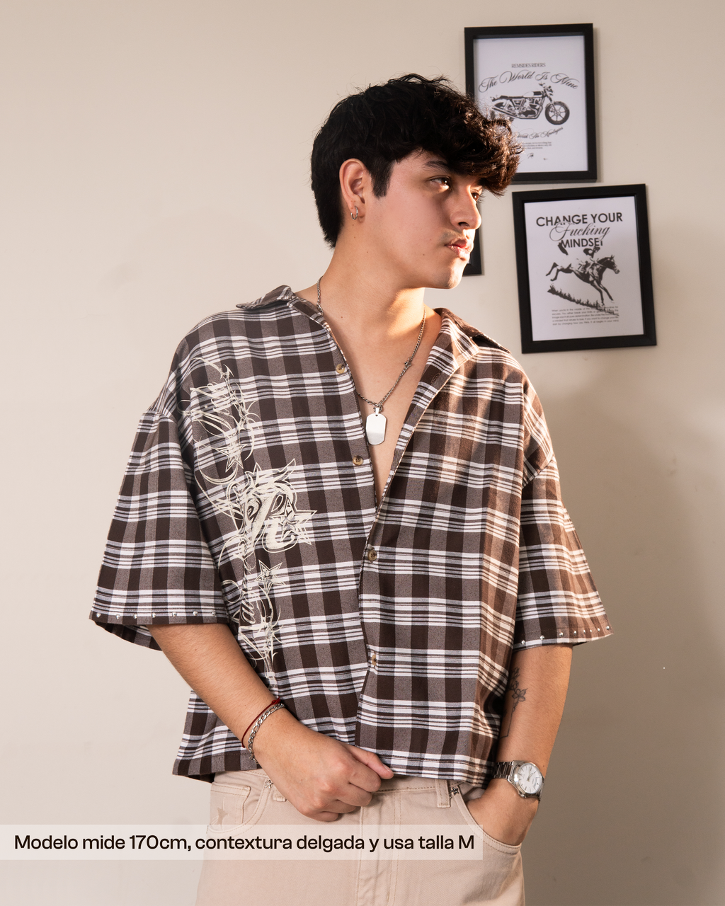 Camisa Cuadros - Wild Society