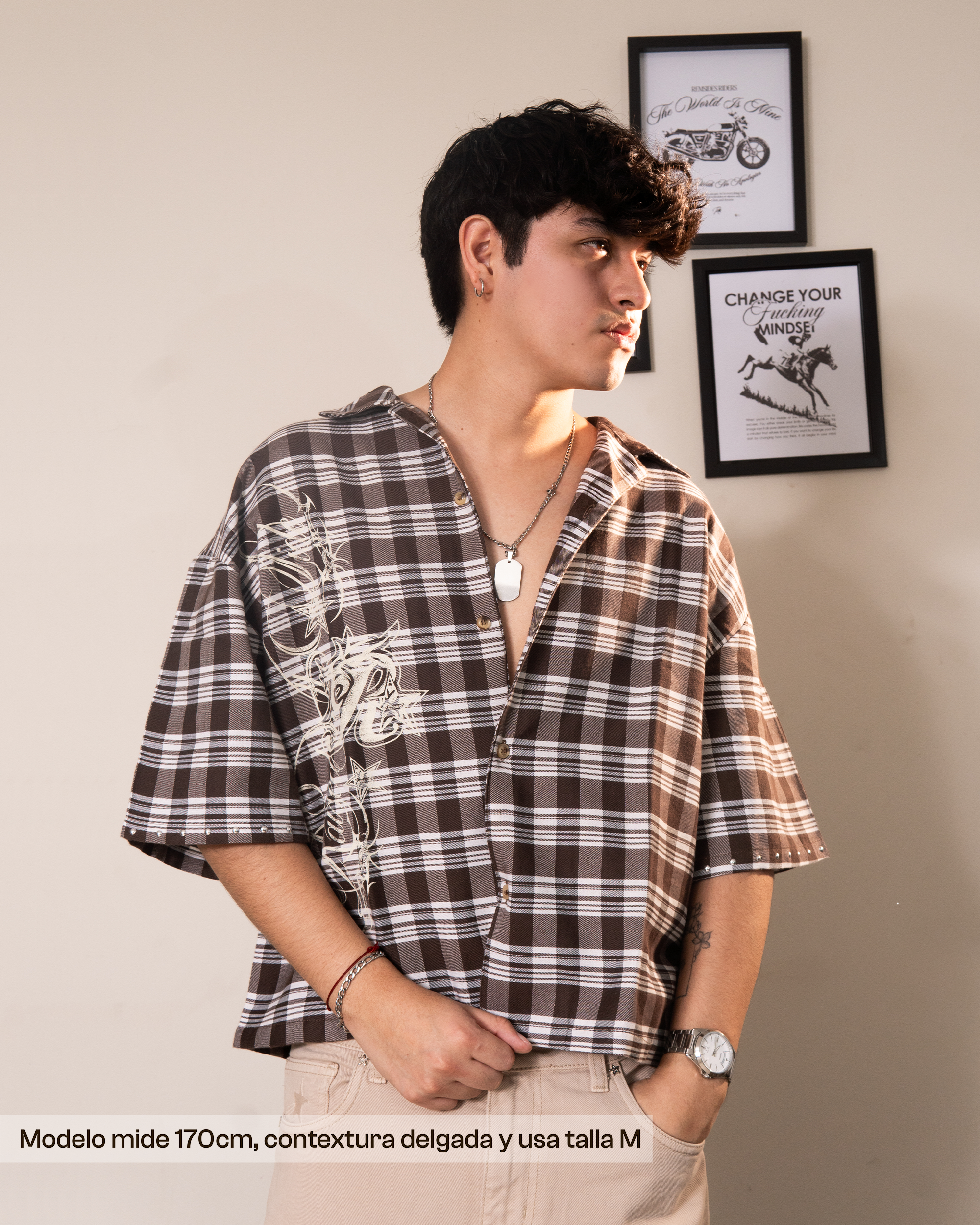 Camisa Cuadros - Wild Society