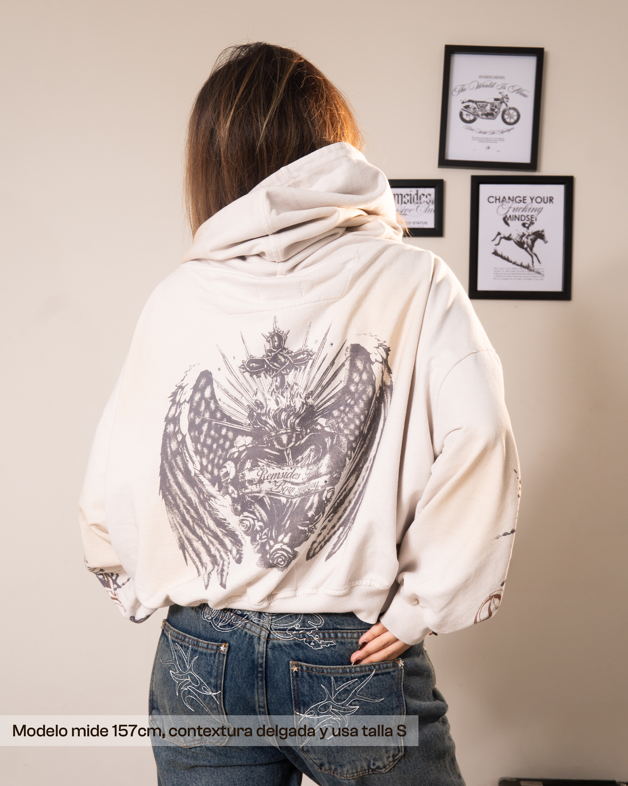 Zip Hoodie - Side