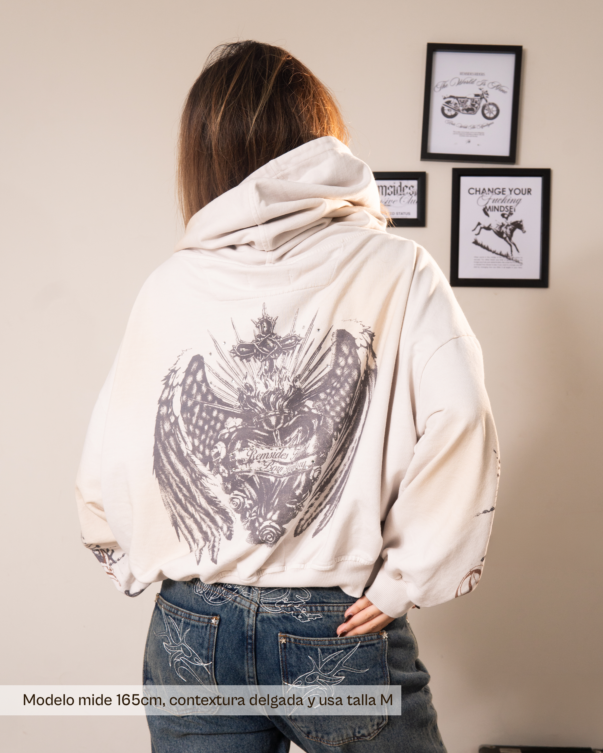 Zip Hoodie - Side