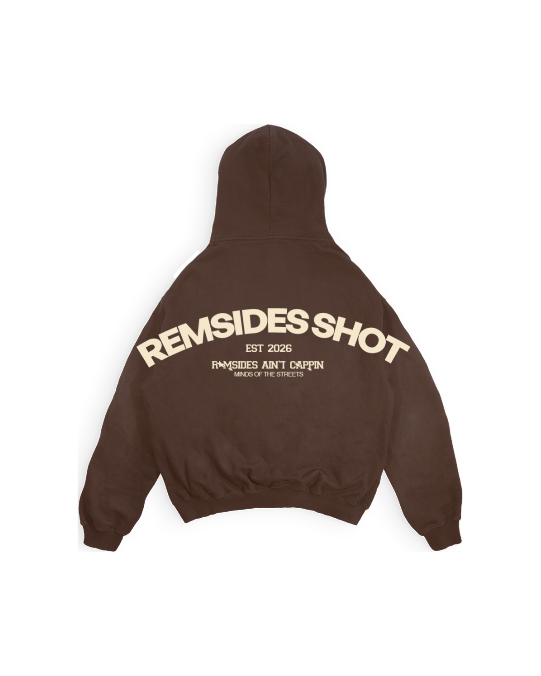 Hoodie - Moca - vista posterior
