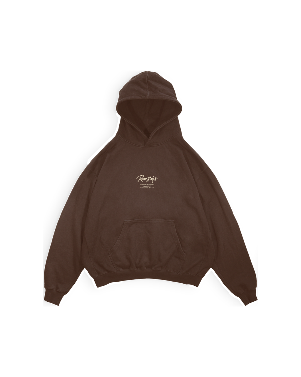 Hoodie - Moca - vista frontal