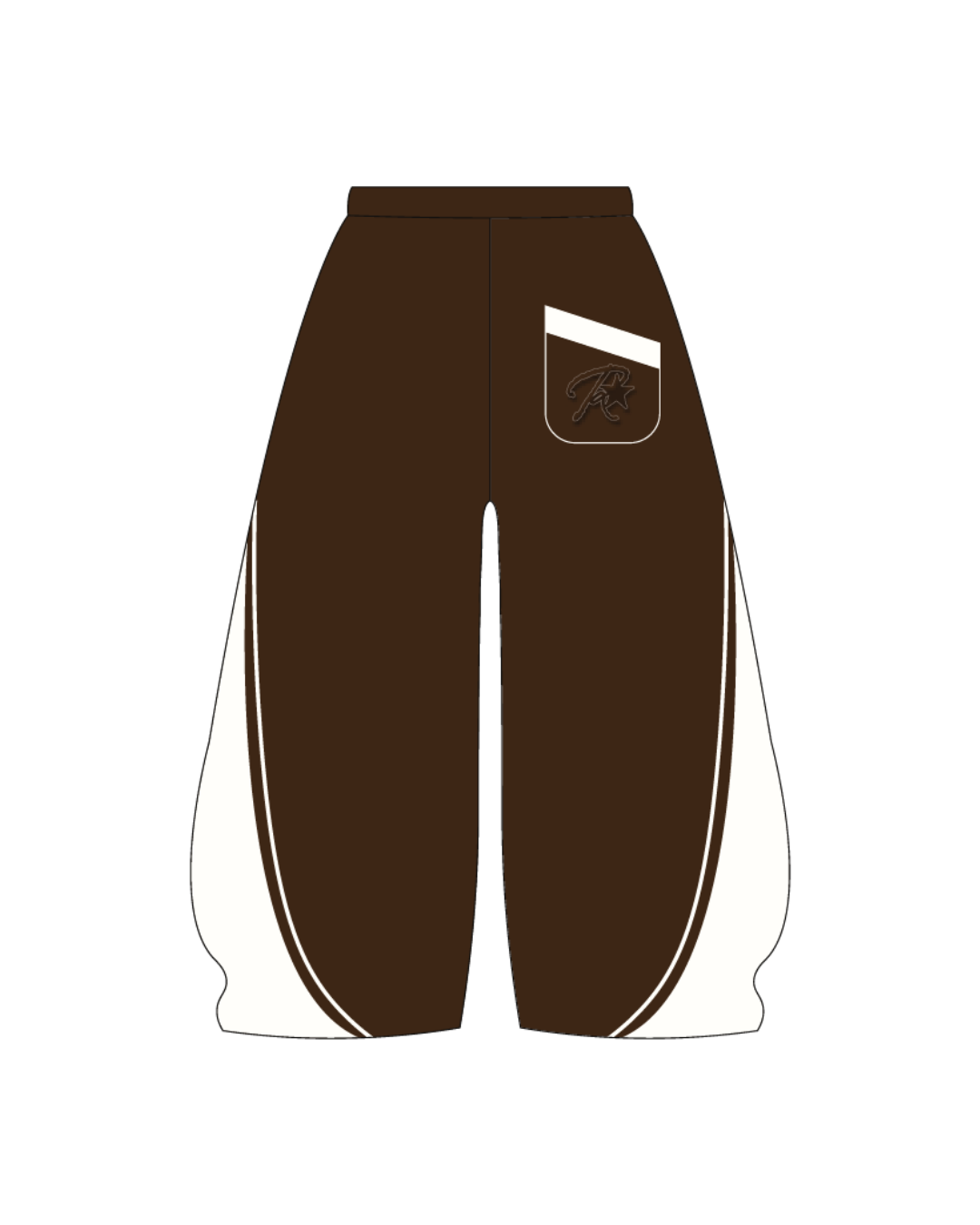 Sweatpants - Coffe - vista posterior