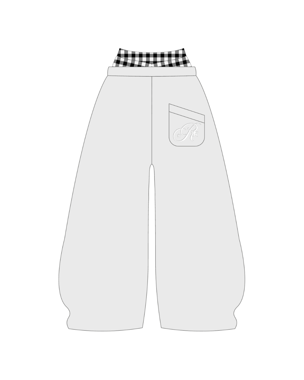 Sweatpants - UnderCheck - vista posterior